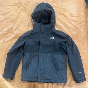 The North Face Kids' Two-Tone Gray Raincoat/Shell